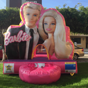 inflable de Barbie