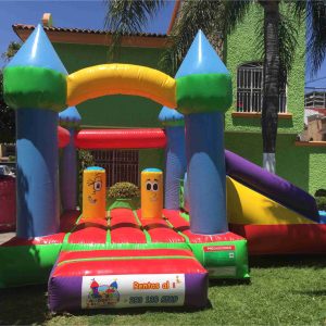 Castillo con rampa de colores